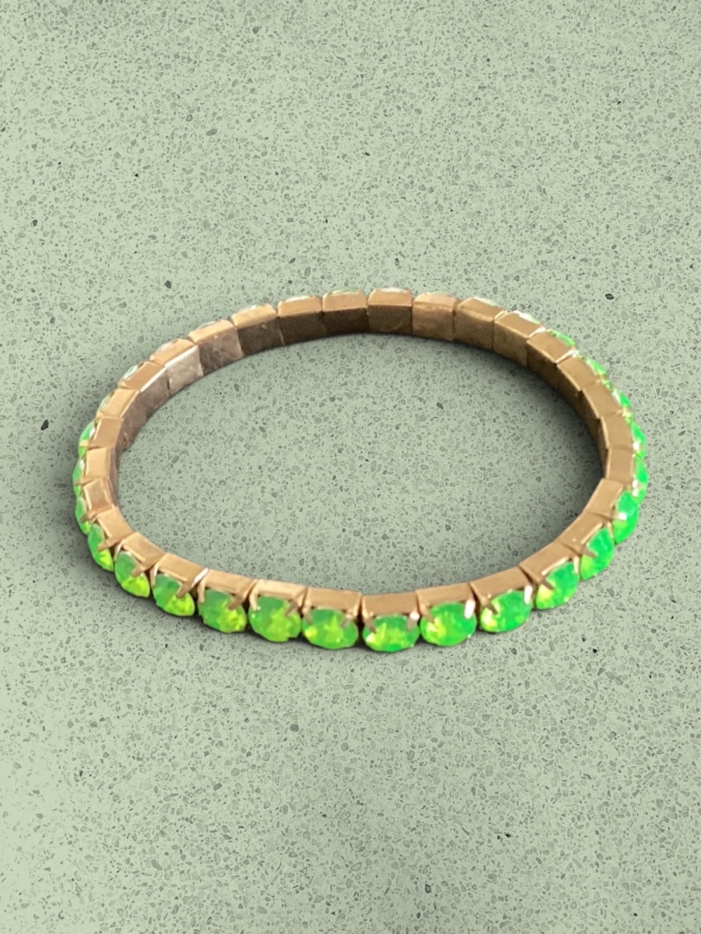 Gold-Tone Stretch Bracelet